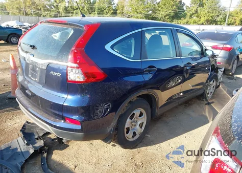 2015 Honda Cr-V Lx from USA, damaged, VIN 5J6RM4H39FL119524